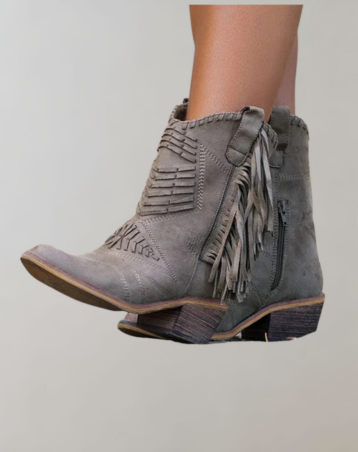 Mune | Western-Cowgirl-Fringe-Boots