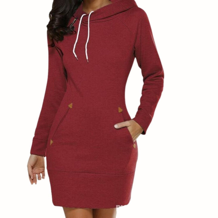 Mune | Casual hoodie sweatshirt dress with pockets