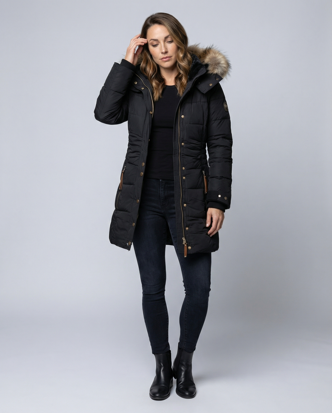 Fur-lined Warm Women's Parka