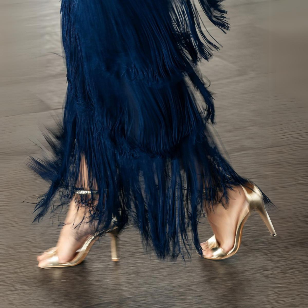 Mune | Elegant Fringe Dress