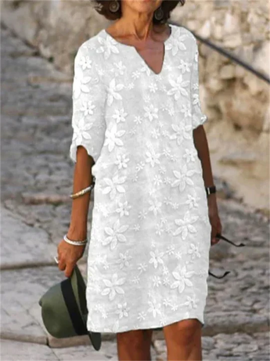 Mune | Cotton Summer Dresses with Floral Print