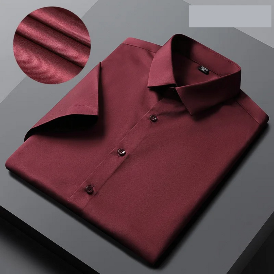 Mune Fashion Business Style non-iron short-sleeve shirt