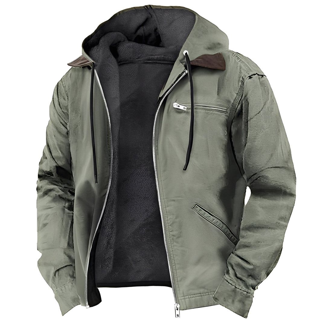 Mune | Warm Outdoor Jacket with Hood for Men