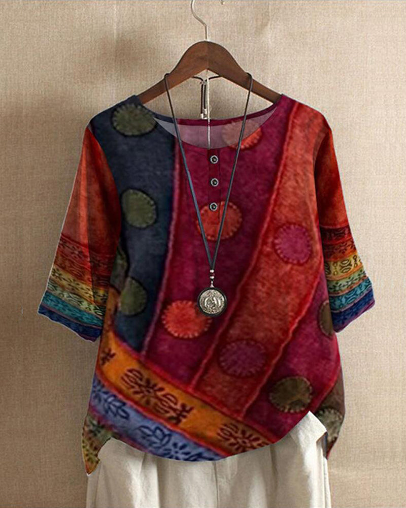 Mune Fashion | Casual Half-Sleeve Top