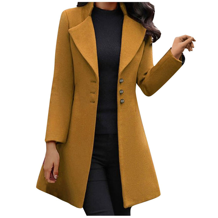 Mune | Wool coat with long sleeves