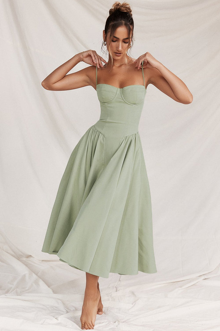 Corset Midi Dress