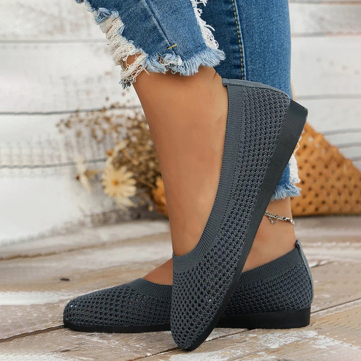 Casual Breathable Flat Shoes Mune Fashion