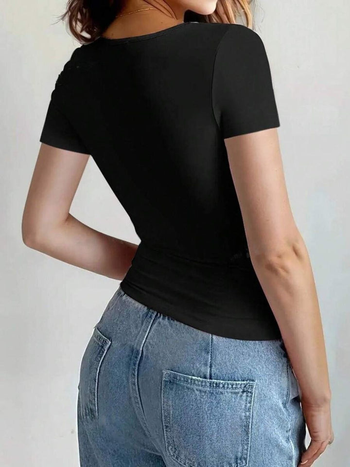 Mune Fashion | Crew Neck Short Sleeve T-Shirt