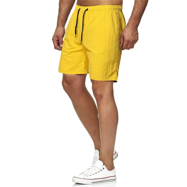 Mune Fashion | Quick-Drying Solid Color Fitness Swim Trunks for Men