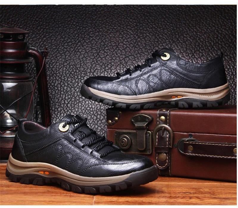 Orthopedic leather shoes for men Mune Fashion