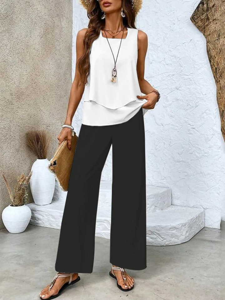 Elegant Two-Piece Summer Set