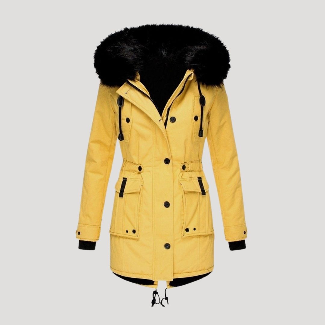 Mune | Women's waterproof winter parka with faux fur hood