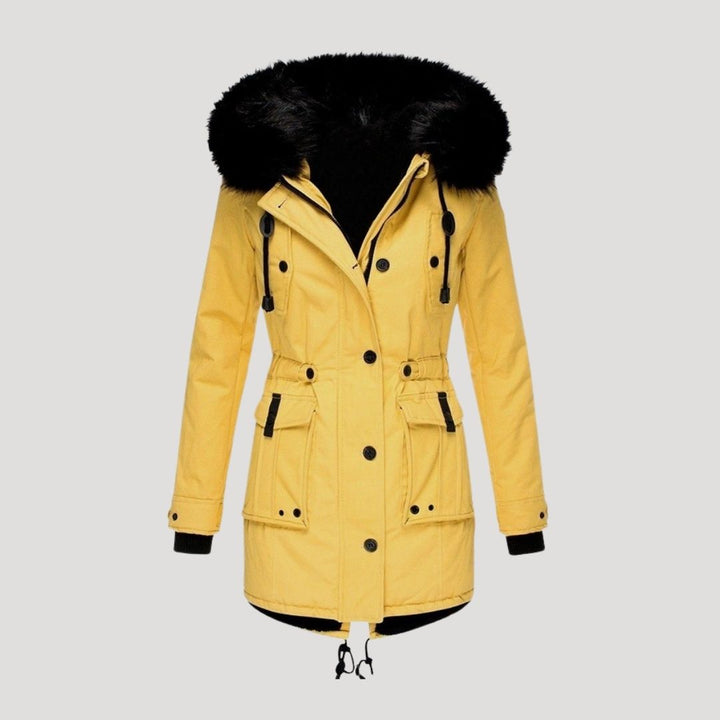 Mune | Women's waterproof winter parka with faux fur hood
