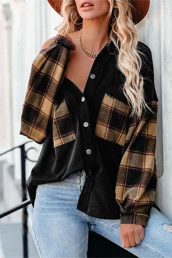 Mune | Patchwork Chest Pockets Oversized Jacket
