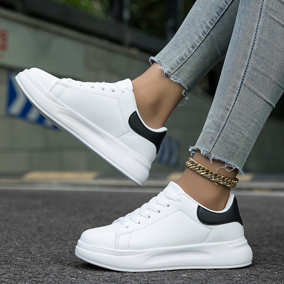 Mune Fashion | Women's White Sneakers Casual