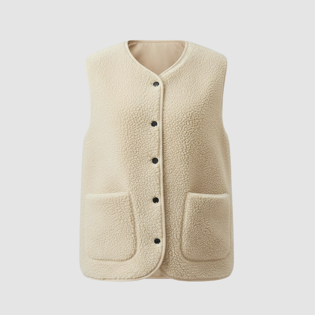 Winter Warm Elegant Fleece Vest Women