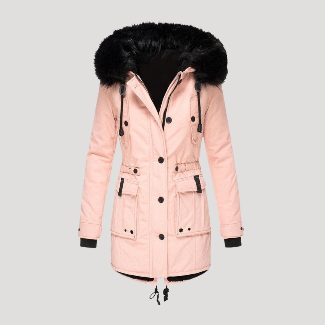 Mune | Women's waterproof winter parka with faux fur hood