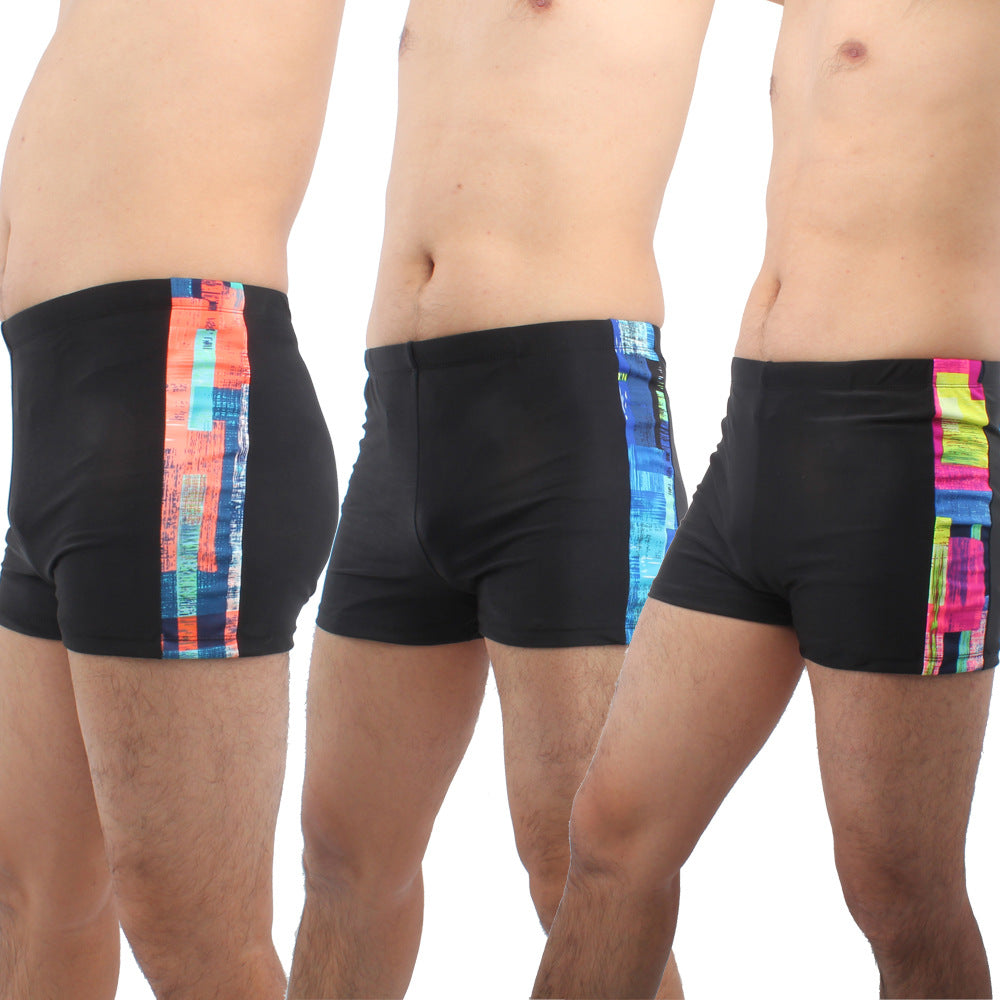 Men's swim shorts with contrasting design Mune Fashion