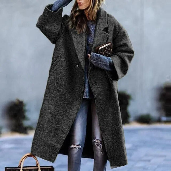 Mune | Elegant Coat with Floral Pattern
