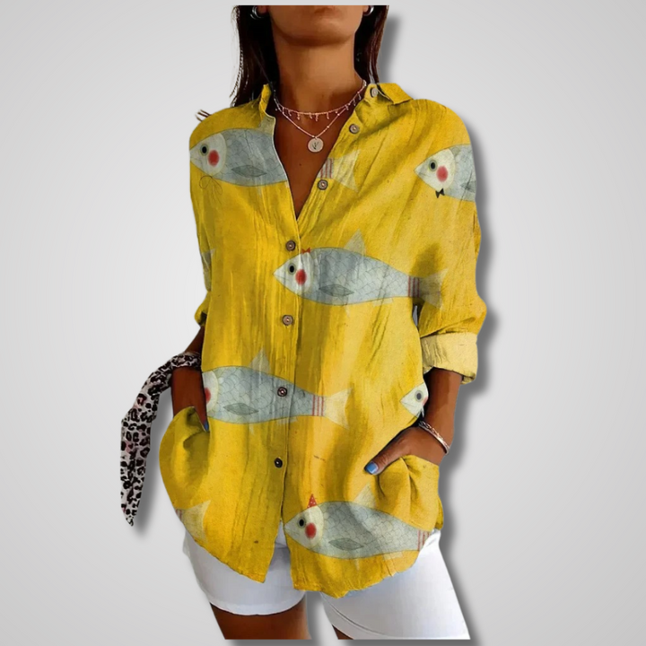 Mune Fashion  | Women Summer Vintage Relaxed Shirt