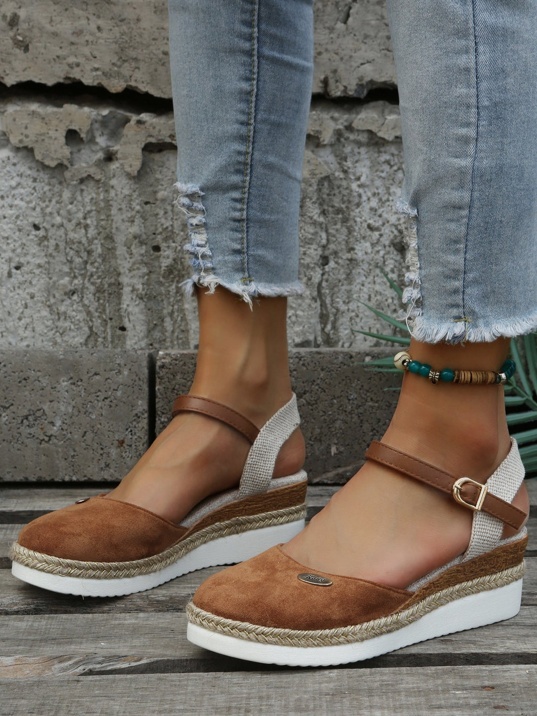 Mune Fashion | Orthopedic Trendy Brown Espadrilles