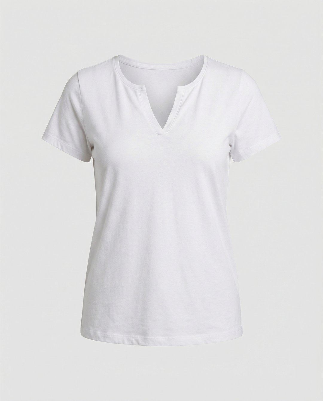 Elegant White Short Sleeve Blouse