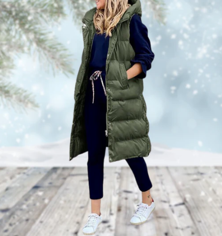 Mune | Long Gilet Coat