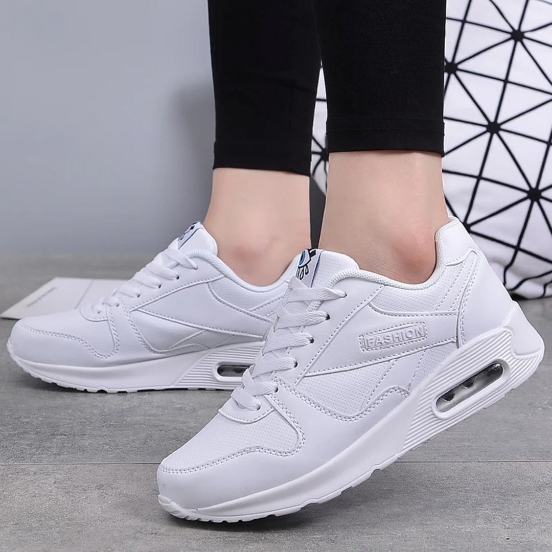 Mune | Pu Orthopedic Women's Sneakers with Black Eye Print