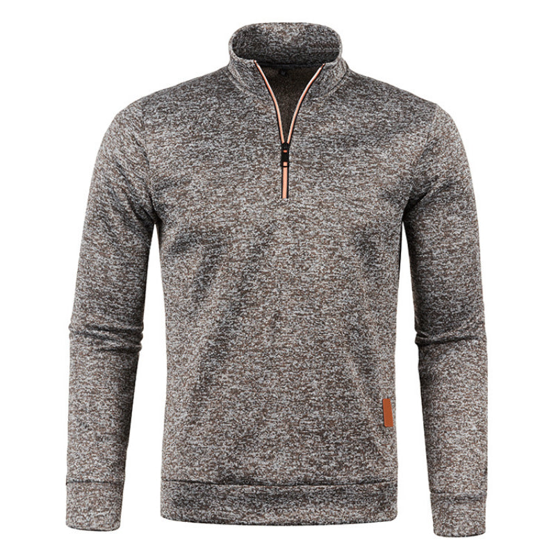 Mune | Sweater - Warm knit sweater with polo collar