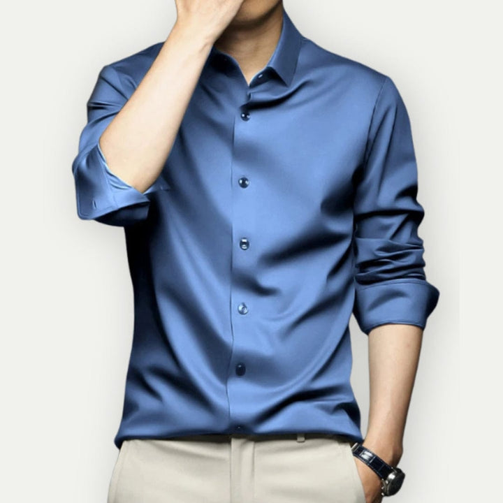 Wrinkle-free, non-iron shirt