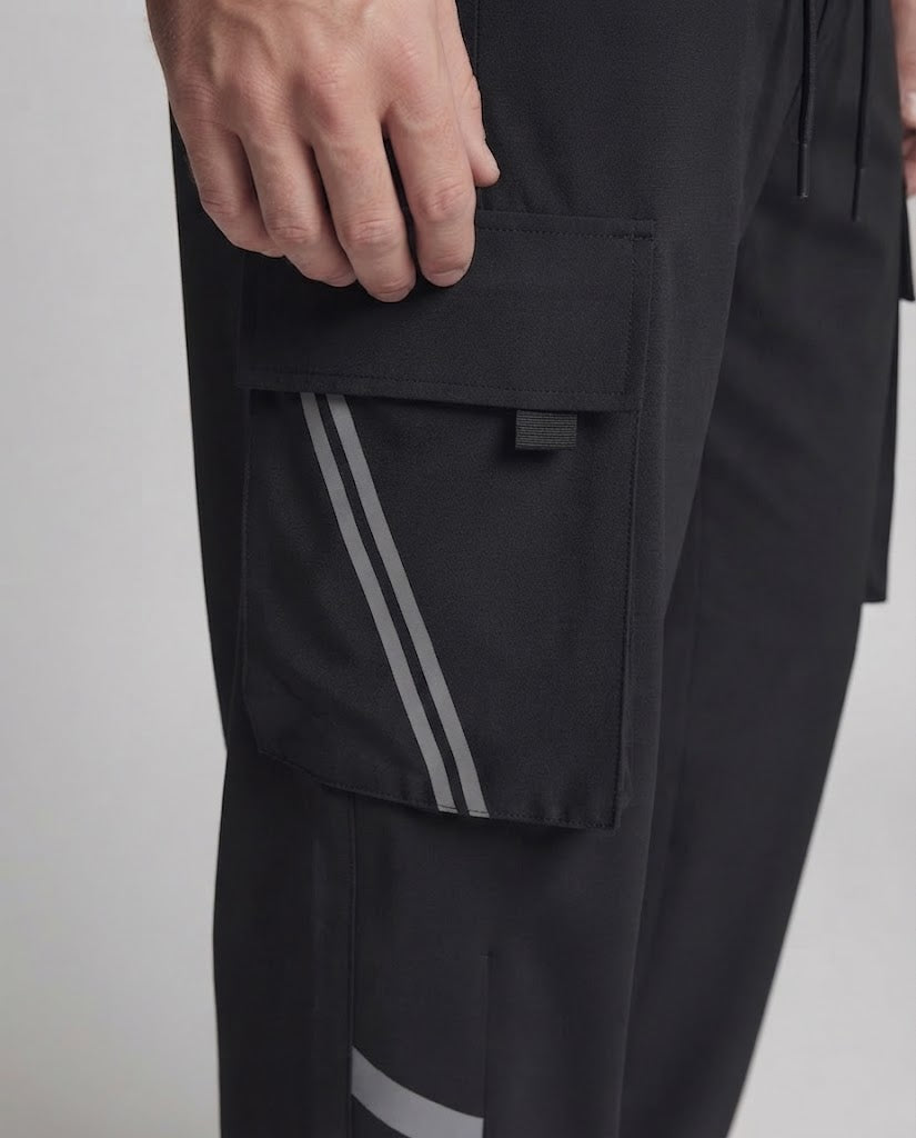 Men's Colorful Cargo Pants with Wide Cut Mune Fashion