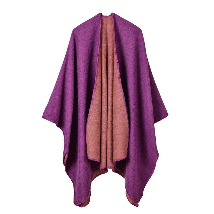 Mune | Warmer Poncho with Flowing Cut