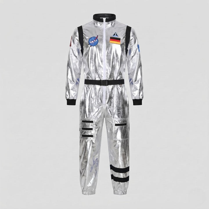 Men's futuristic space suit with reflective surface Mune Fashion