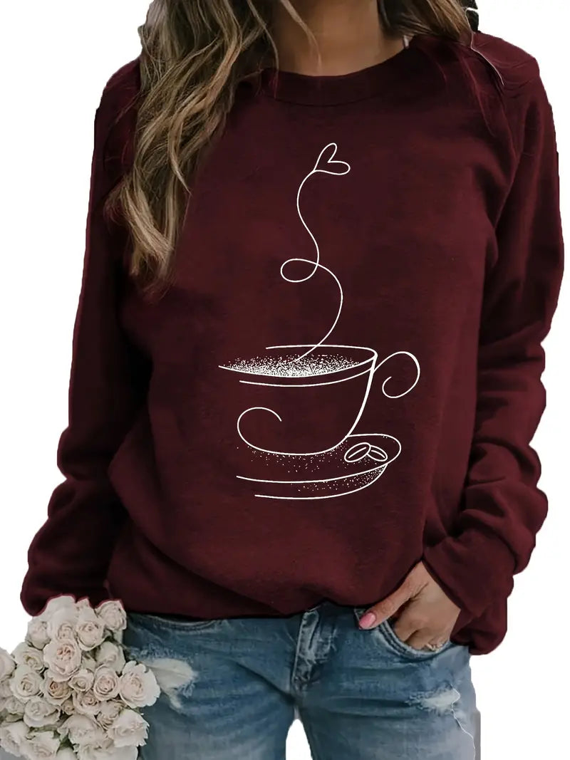 Mune | Cozy Coffee Graphic Sweatshirt