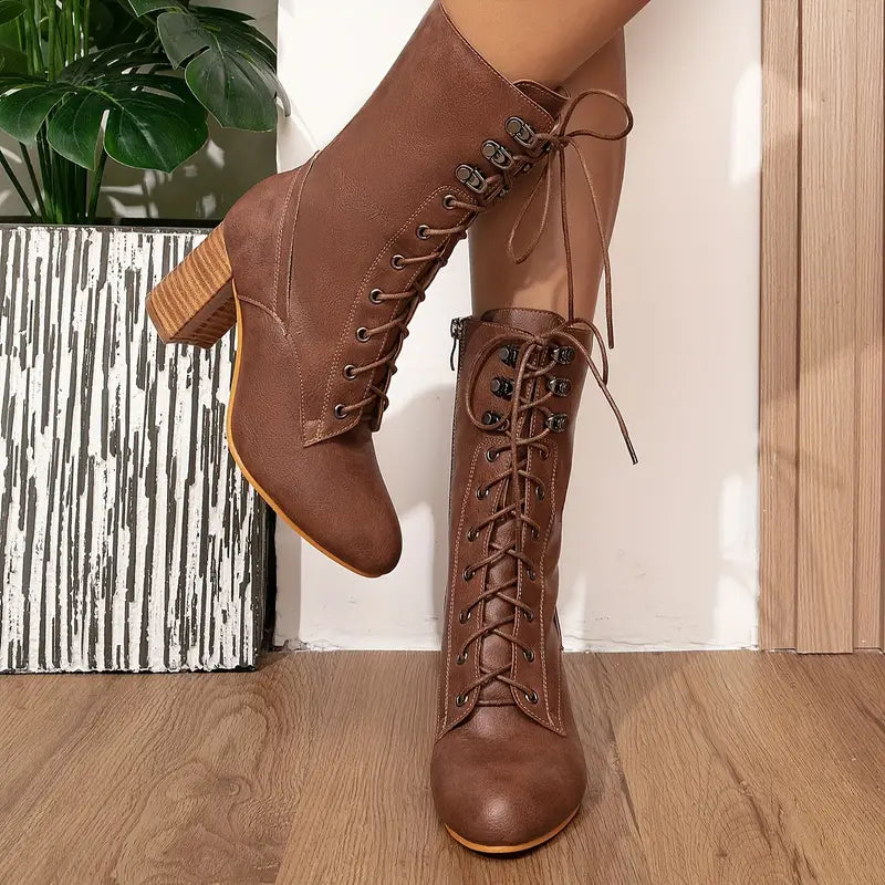Mune | Velvet Ankle Boots for Women