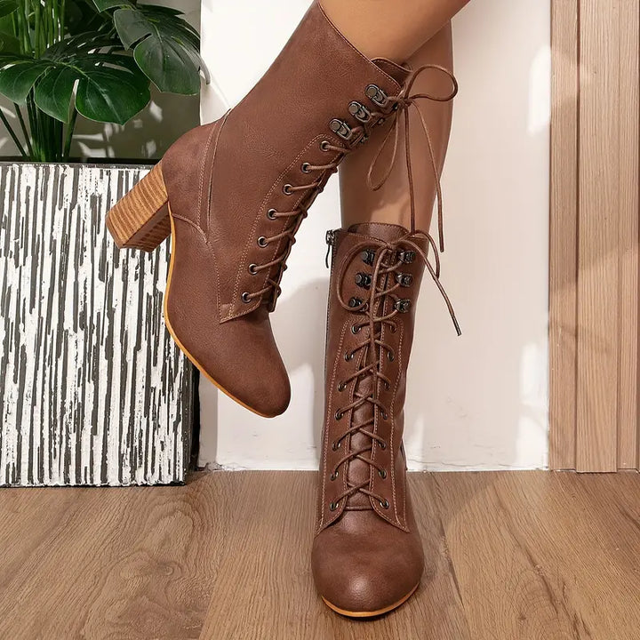 Mune | Velvet Ankle Boots for Women