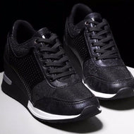 Orthopedic sneakers with high heel and wedge heel Mune Fashion