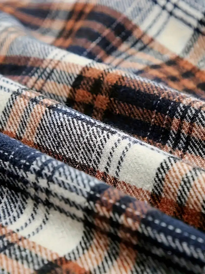 Mune | Winter Checked Zip Jacket