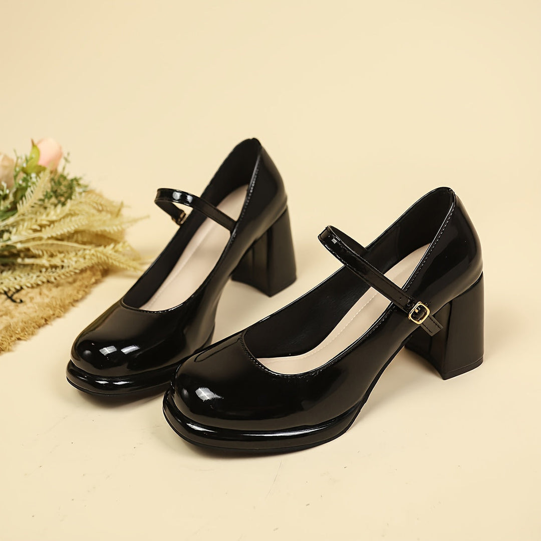 Mune | Stylish Waterproof Mary Jane Pumps