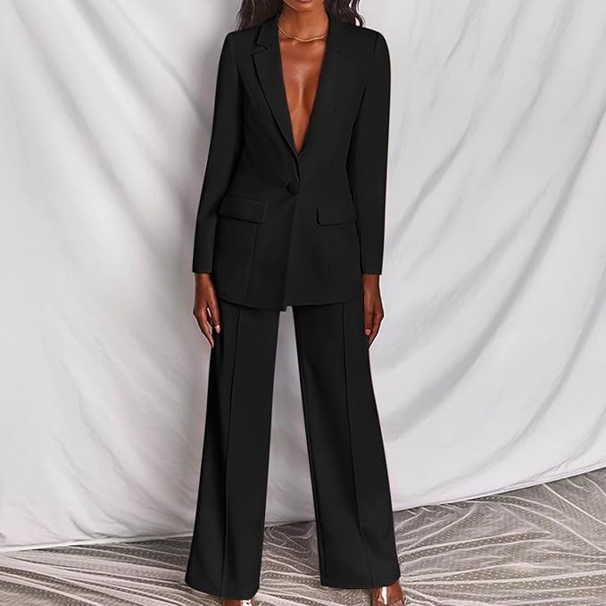Mune Fashion | Elegant Ensemble Consisting of a Noble Blazer and Elegant Trousers