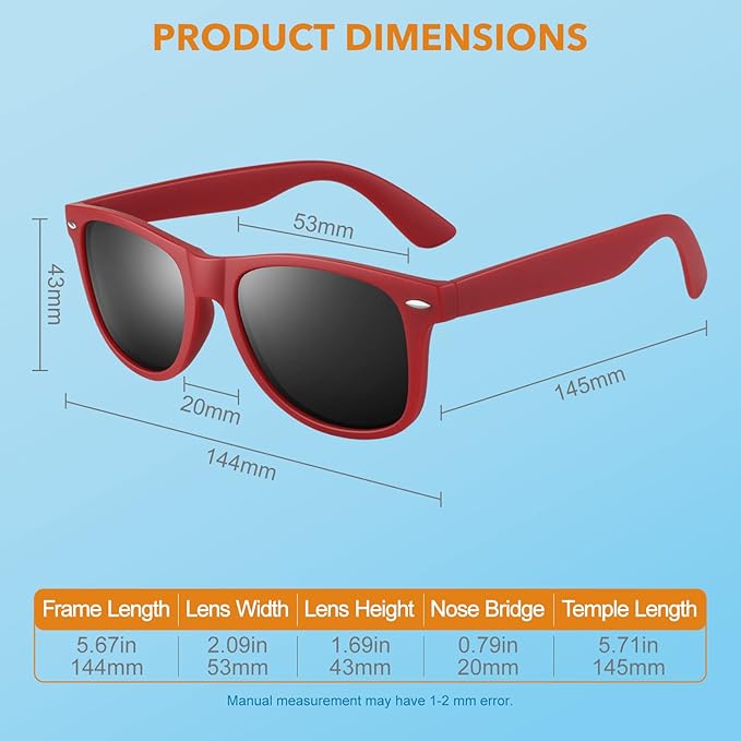 Mune Fashion | 80s Retro Polarized Sunglasses