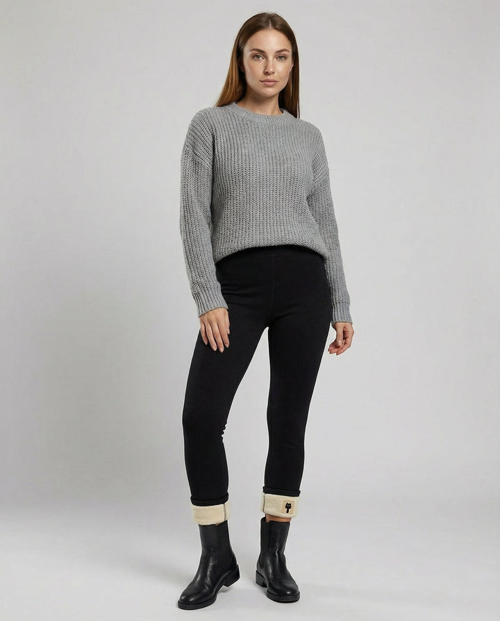 Fleece Thermal Leggings for Women Warm and Stylish