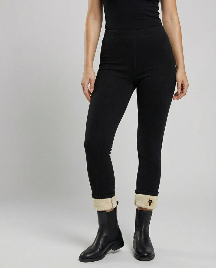 Fleece Thermal Leggings for Women Warm and Stylish