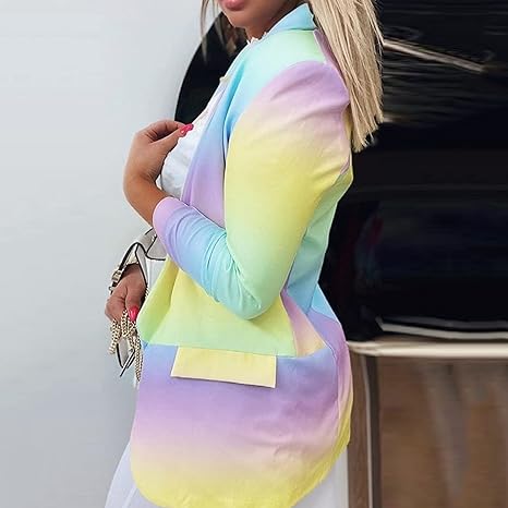 Mune | Long-Sleeve Tie-Dye Blazer