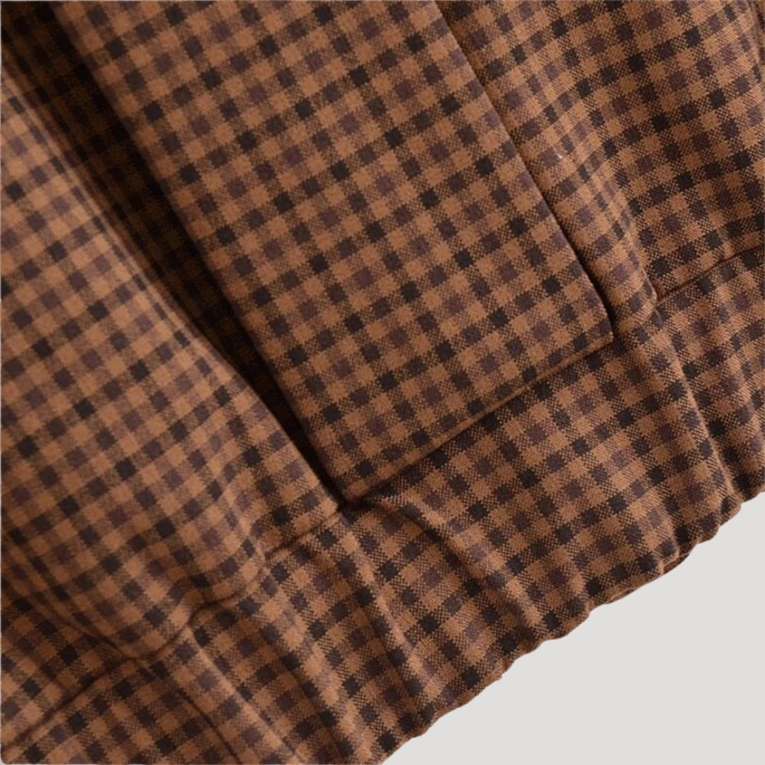 Mune | Women's lightweight checked Zip-Up casual spring jacket