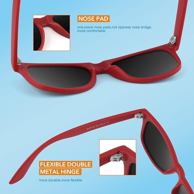 Mune Fashion | 80s Retro Polarized Sunglasses