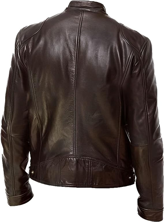Mune | Leather Jacket Men Davide