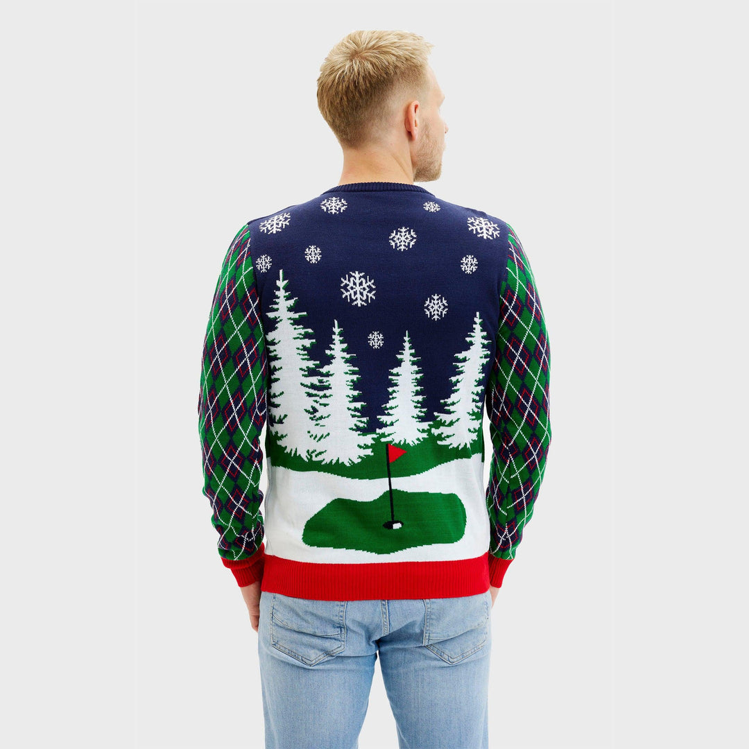 Mune | Ho Ho Hole In One Christmas Sweater Men