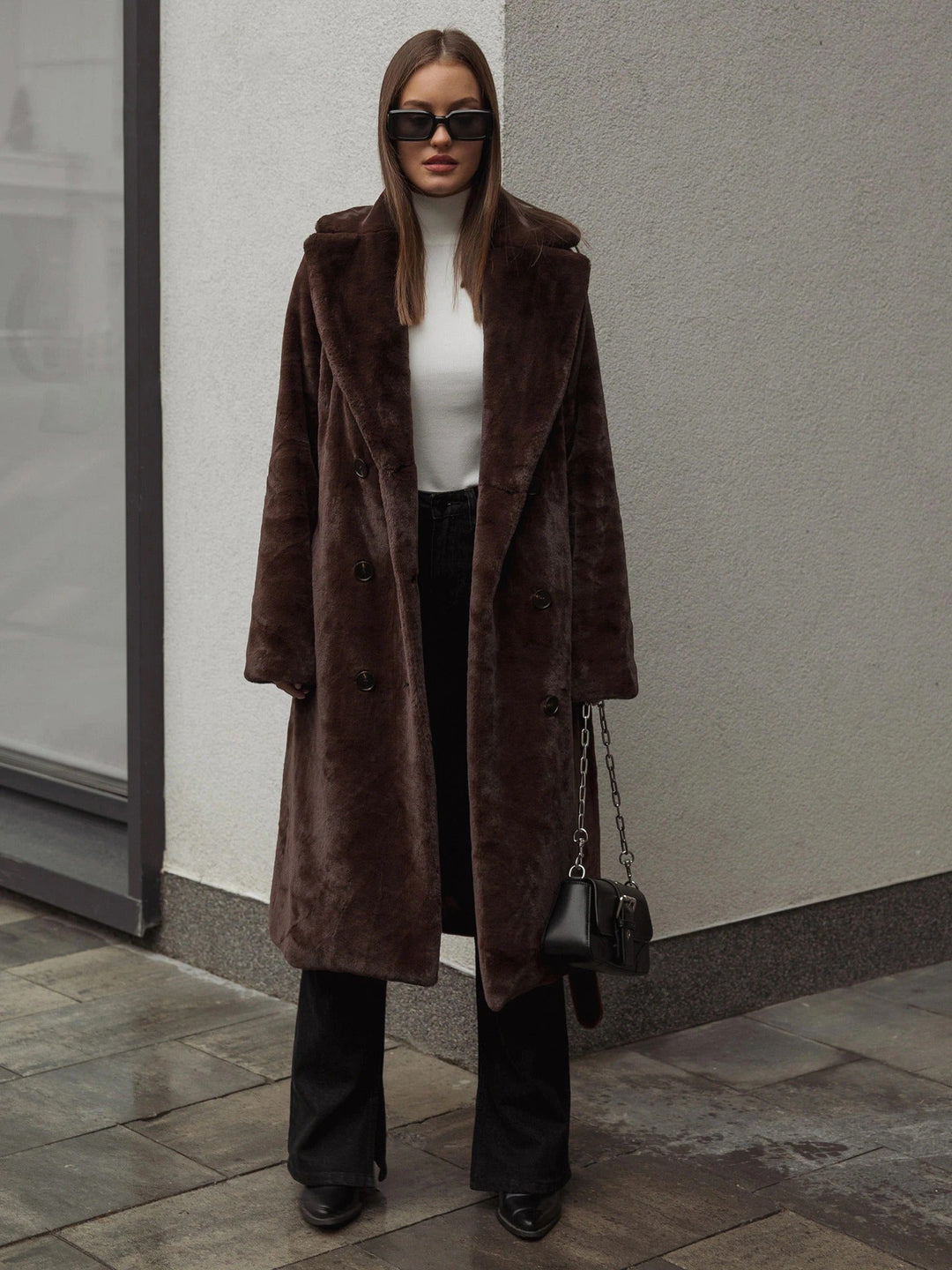 Mune | Long Coat with Elegant Shape
