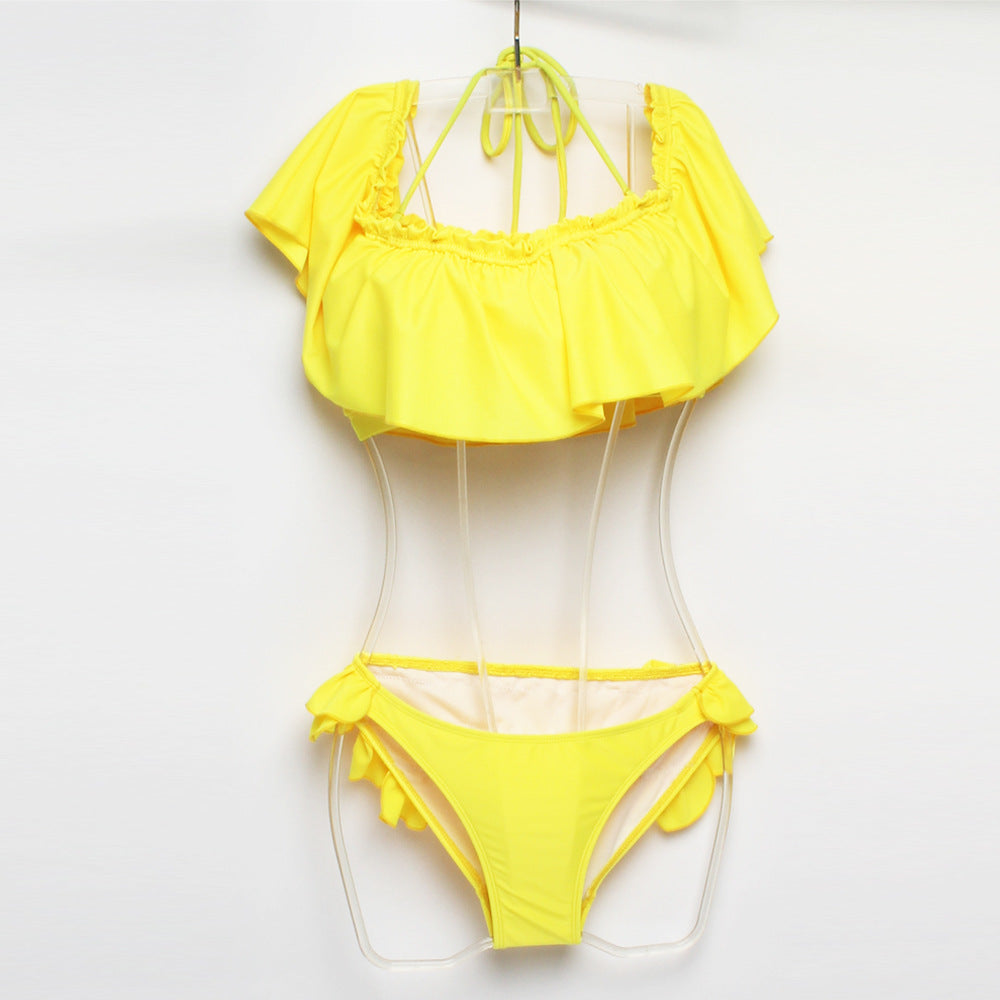 Women’s swim shorts with ruffle design Mune Fashion